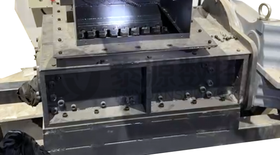 Modular Iron Chip Crusher Högstyrka kross för chip